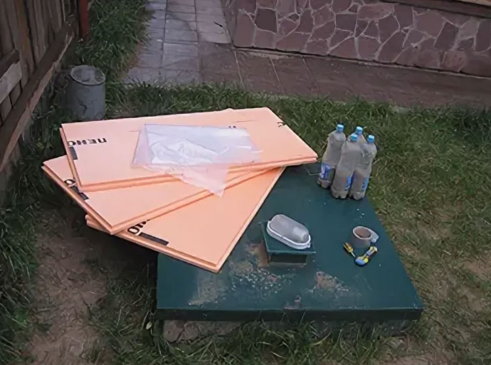 Консервация септика Топас в Колпино
